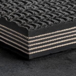 Rough Top Conveyor Belt for Inclined Material Handling