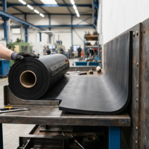 Industrial rubber sheets for engineering and protective applications